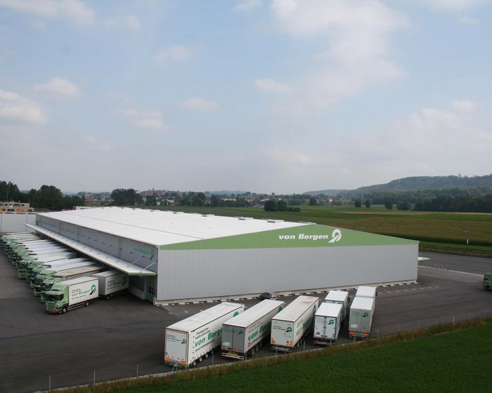 Halle logistique von Bergen SA à Domdidier